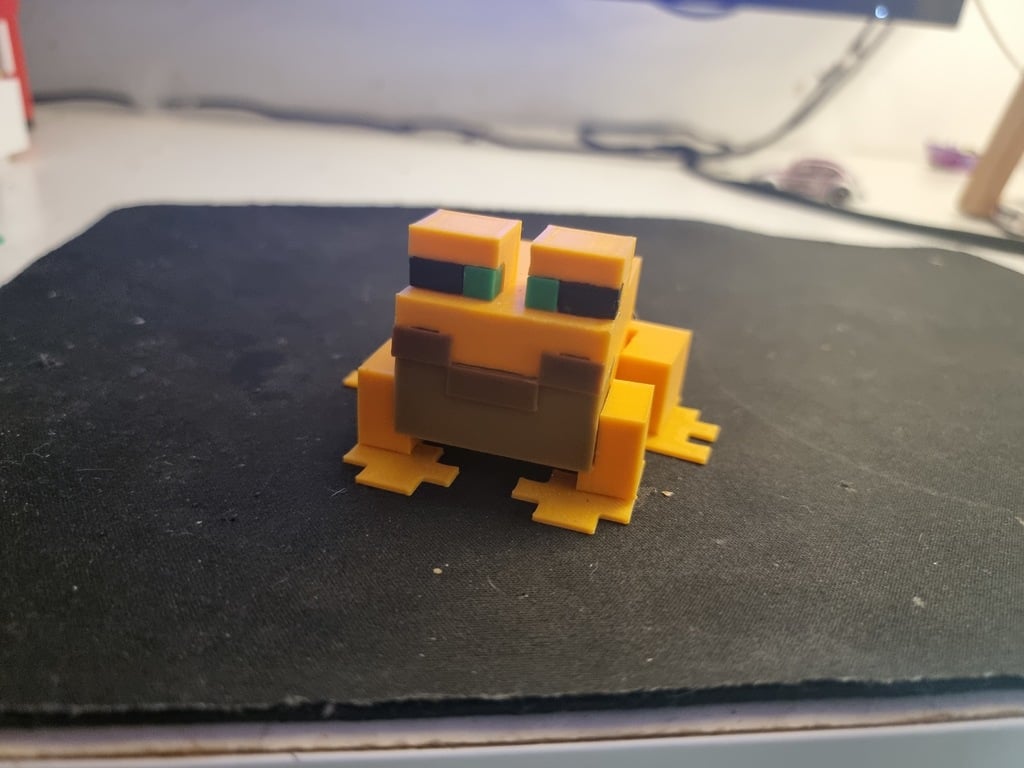 Miniatura 2 do modelo 3D Minecraft Frog
