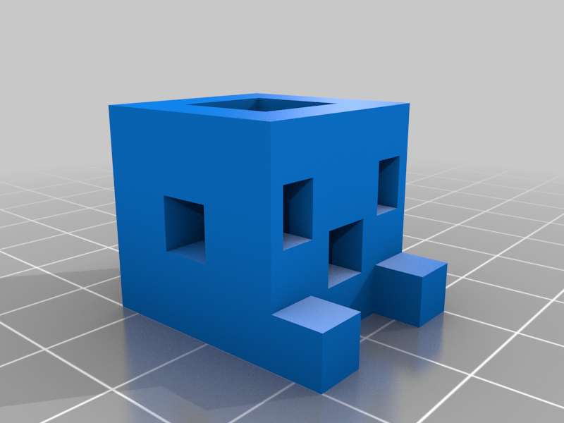 Miniatura 4 do modelo 3D Minecraft Mushling