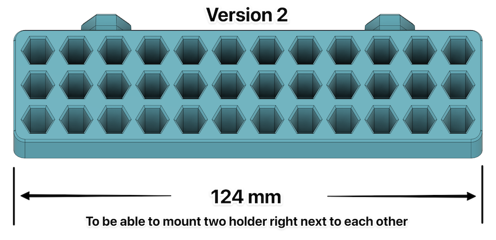 Miniatura 2 do modelo 3D Multiboard - Bit Holder V2