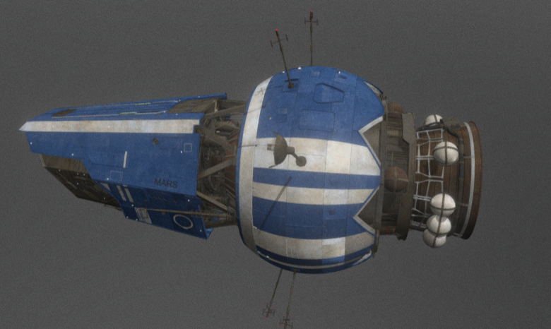 Epstein's Yacht from “The Expanse”