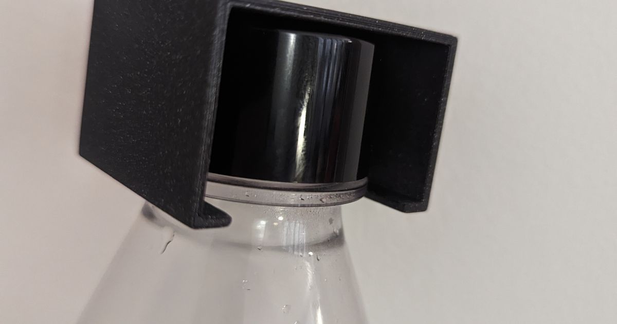 Soda Stream Bottle Hanger by blester125 Download free STL model