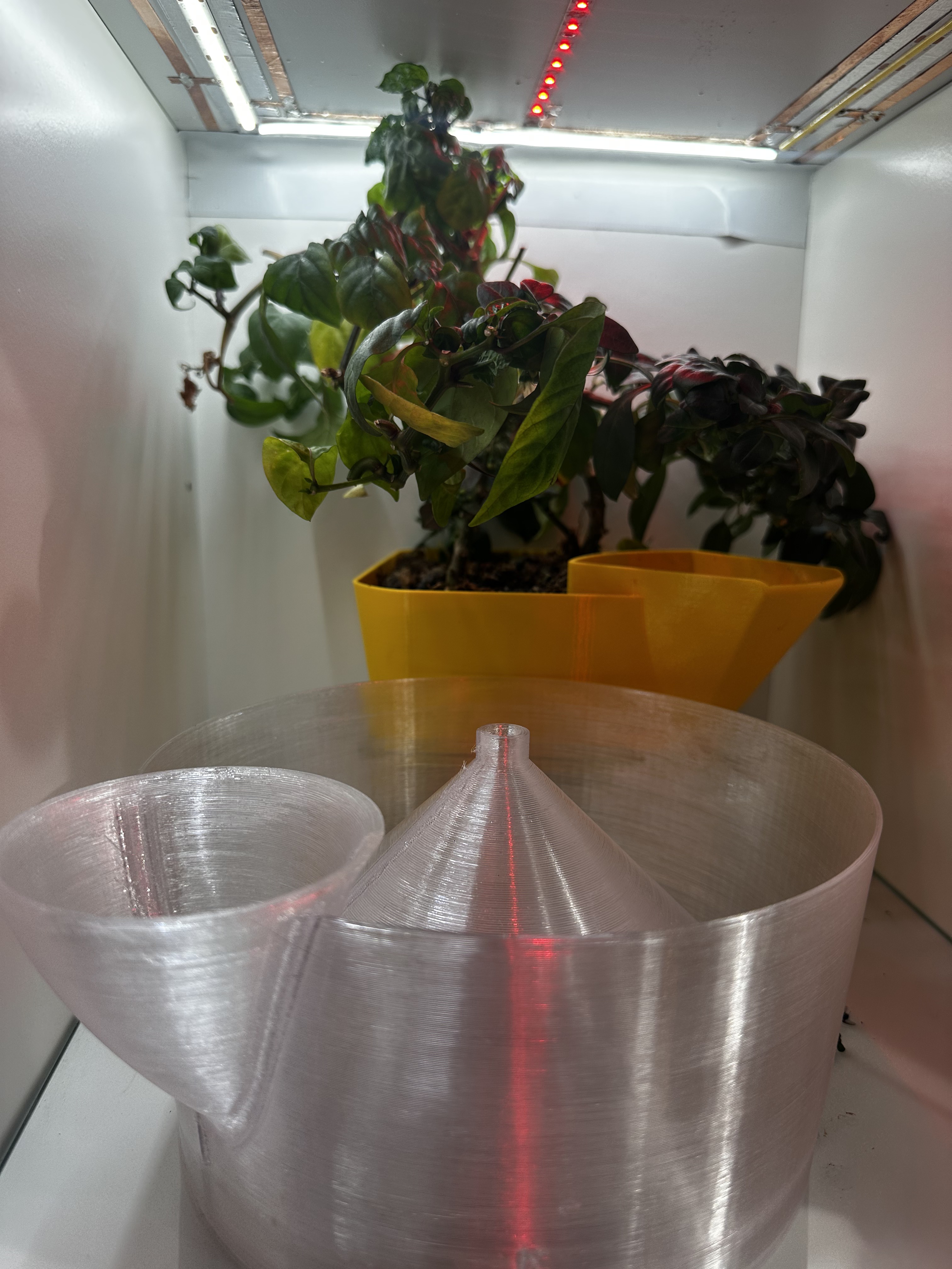 Capillery hydroponic pot