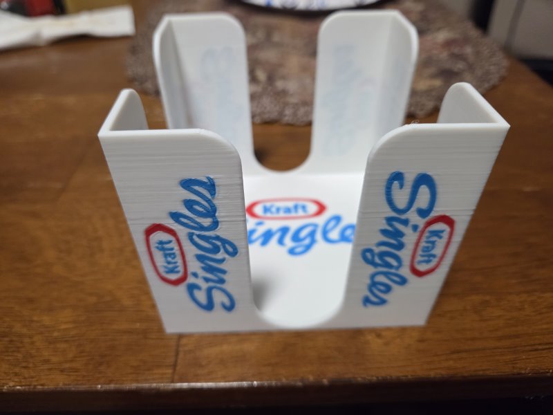 Miniatura 2 do modelo 3D Sliced Cheese Holder
