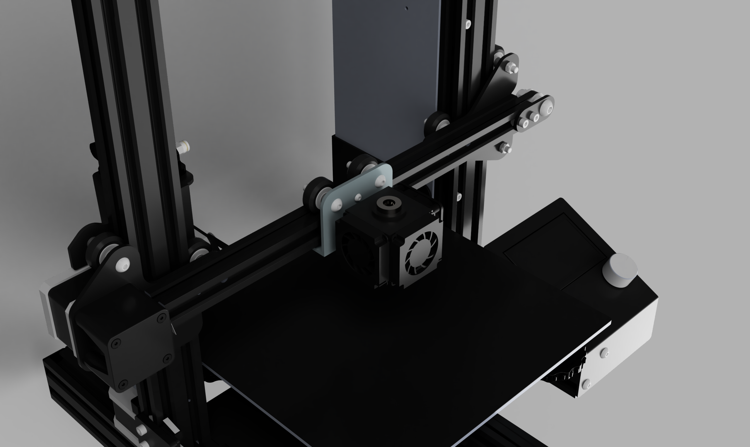 Ender 3 E3D hotend extruder by The 3d Nerd Download free STL model