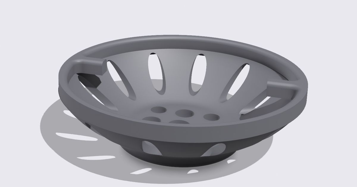 Kitchen Sink Drain Catcher by 248TAZ Download free STL model