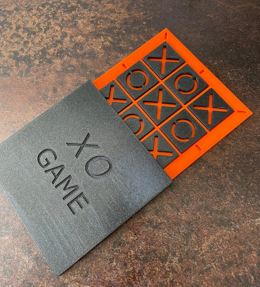 XO game (Tic Tac Toe) by AA, Download free STL model