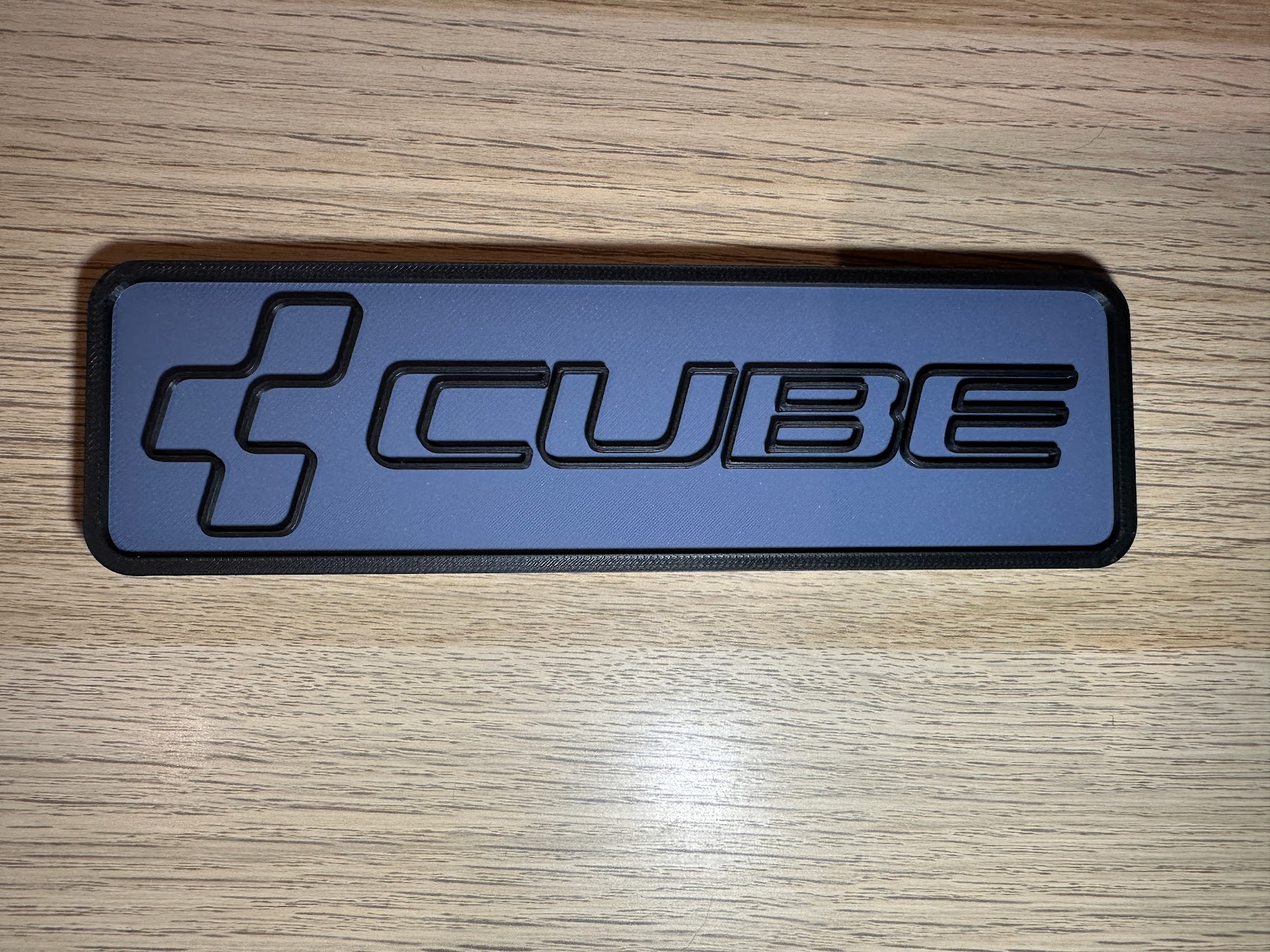 CUBE Bike logo by Michael Gmür | Download free STL model | Printables.com