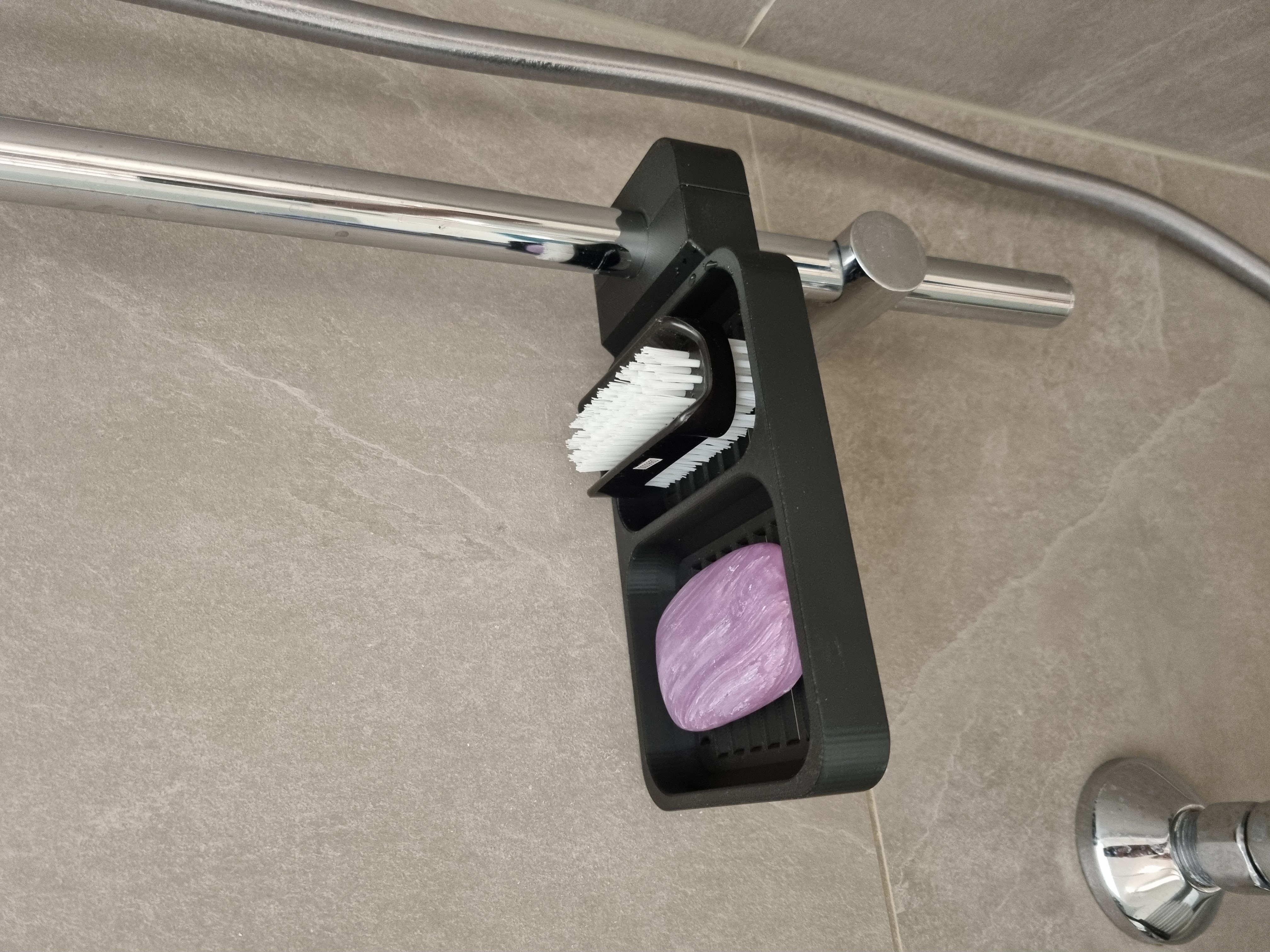Shower soap holder