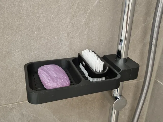 Shower soap holder