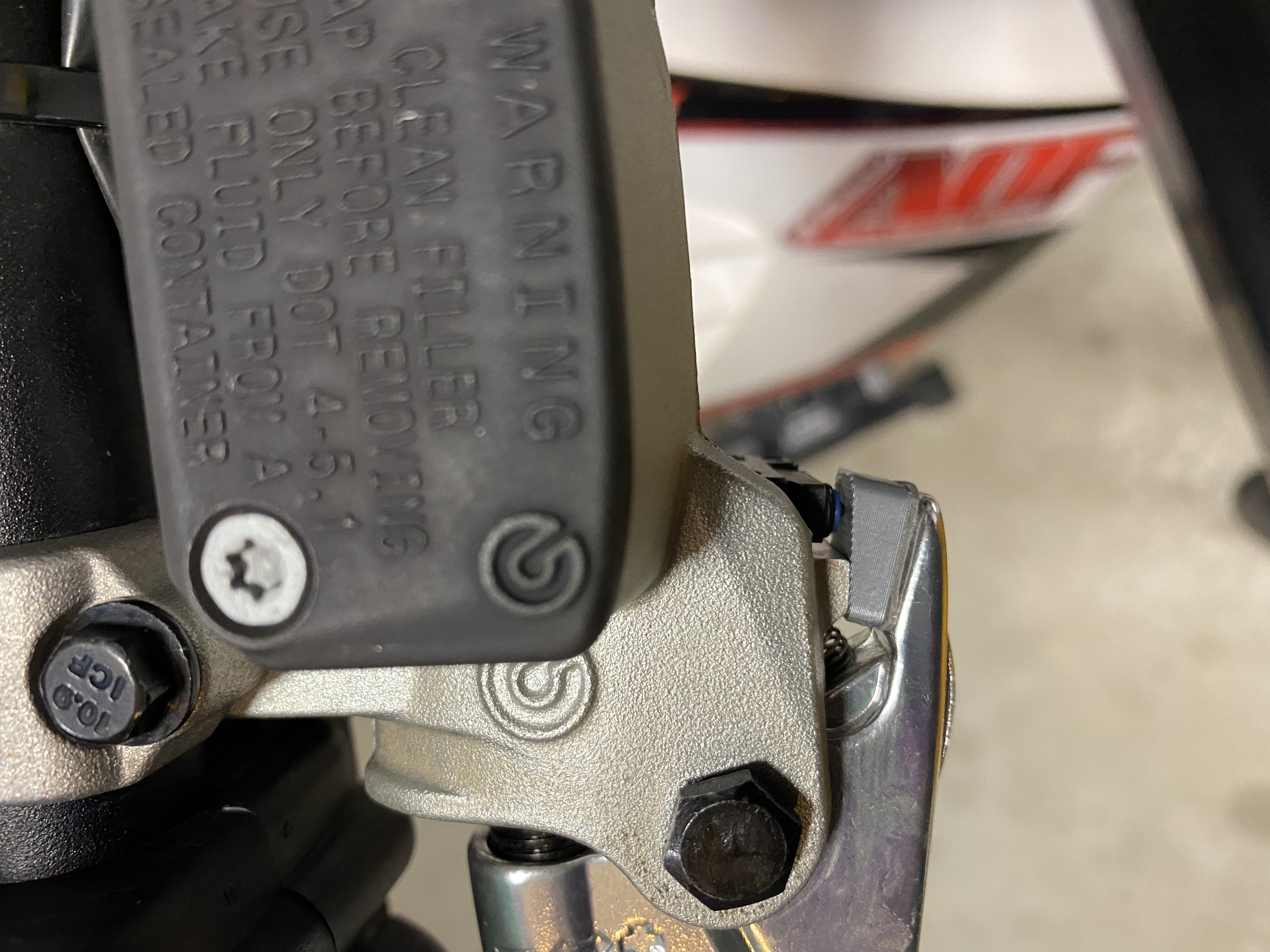 Brembo KTM Alta Front Brake Light Switch Shim