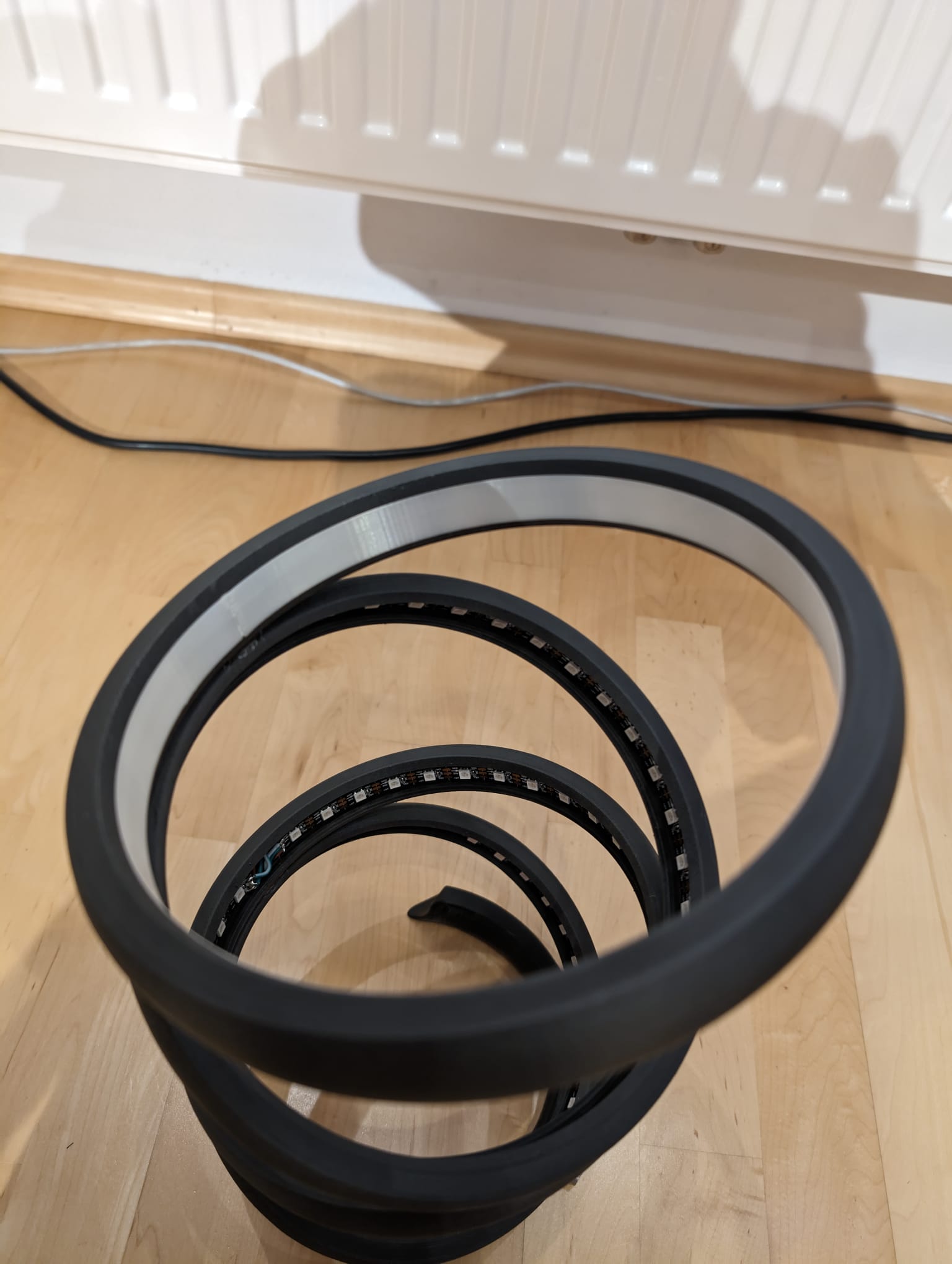 Miniatura 3 do modelo 3D LED Ring Lamp (esp, wifi) - diffusor