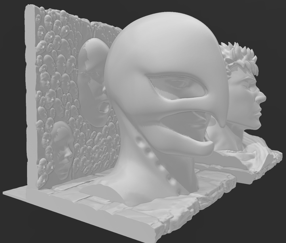 Guts And Femto Berserk Bookend Hefesto 3D by Huf Printables Store