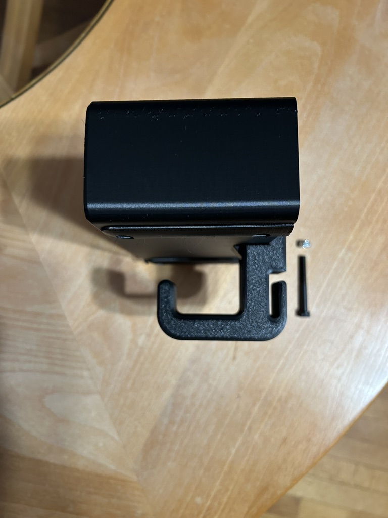 UnderDesk Mount for Scarlett 2i2 with Headphone Hook by kbob