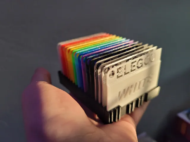 Elegoo Filament Swatches & Modular Holding System