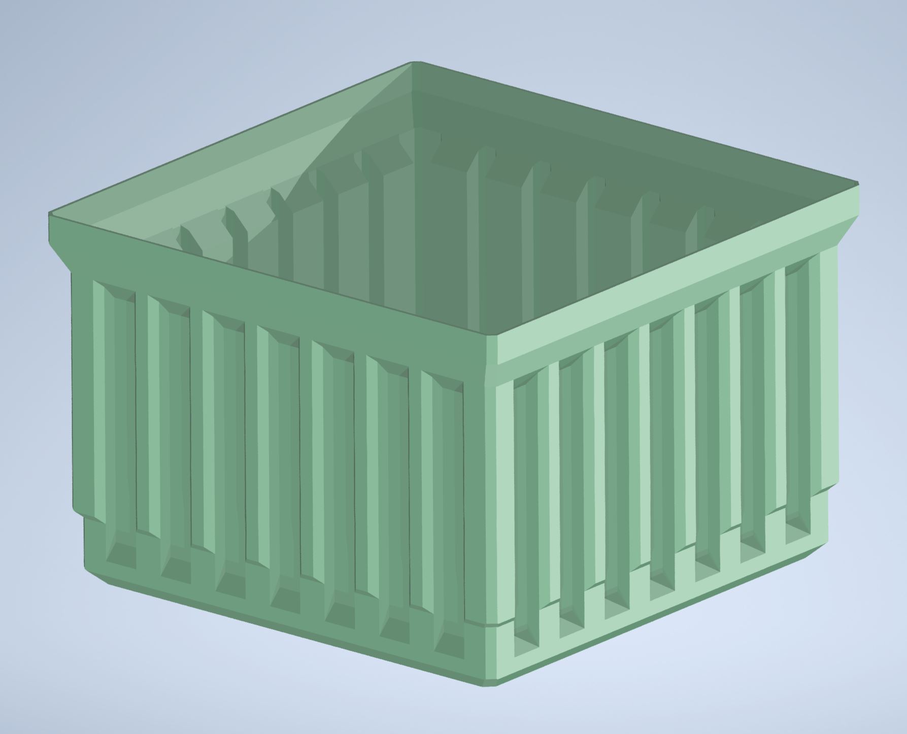Stackable Container Vase Mode by Michael Download free STL model