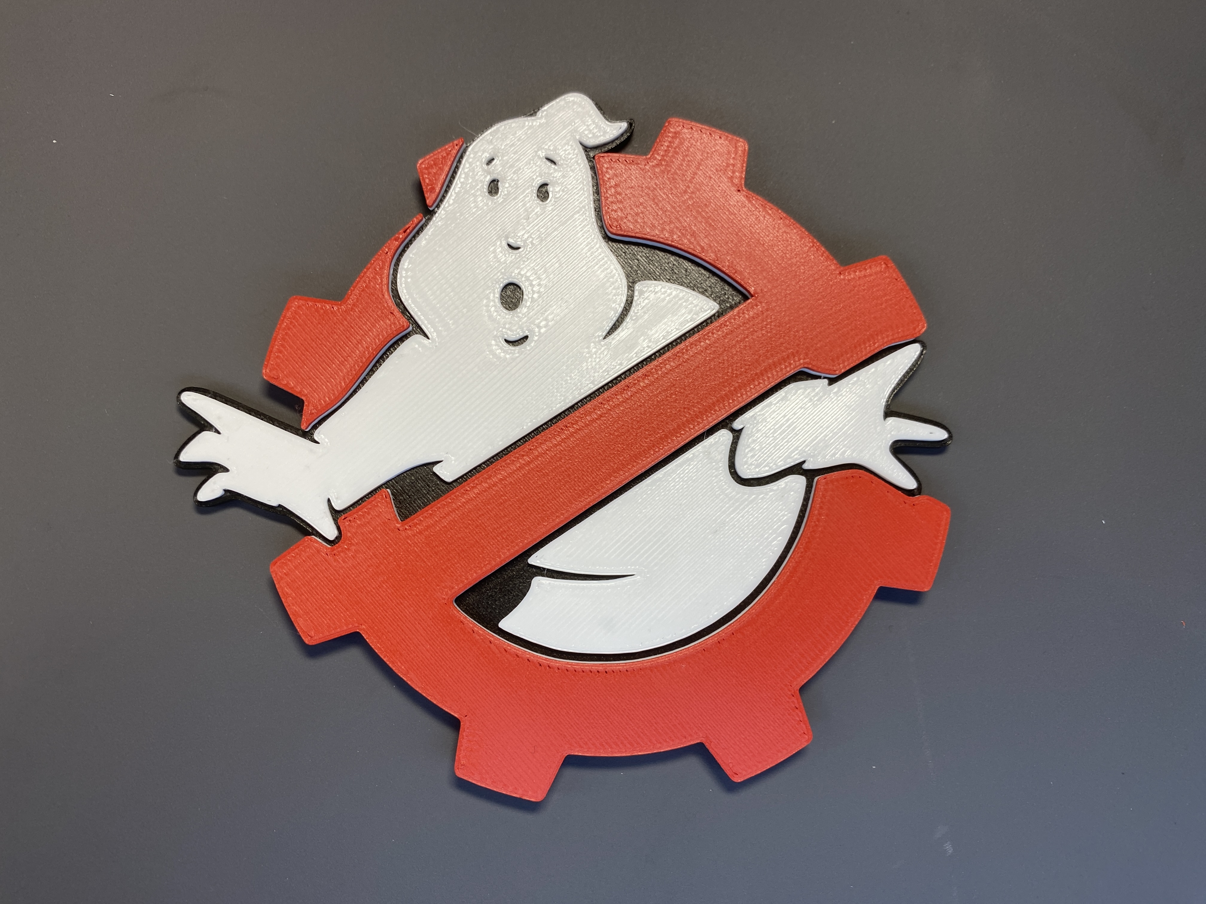 Miniatura 2 do modelo 3D Ghostbusters Engineer Corp Coaster and Keychain