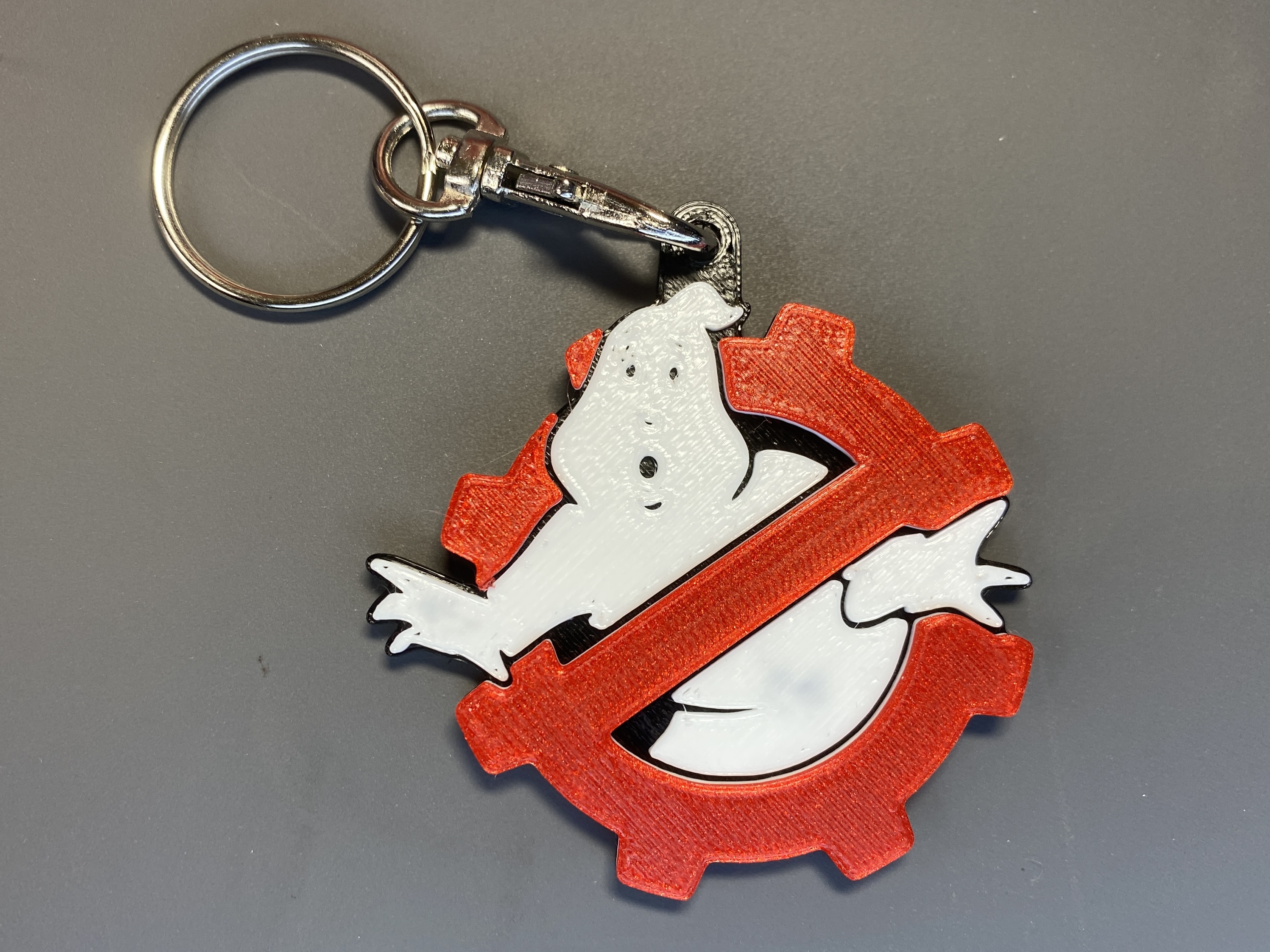 Miniatura 3 do modelo 3D Ghostbusters Engineer Corp Coaster and Keychain