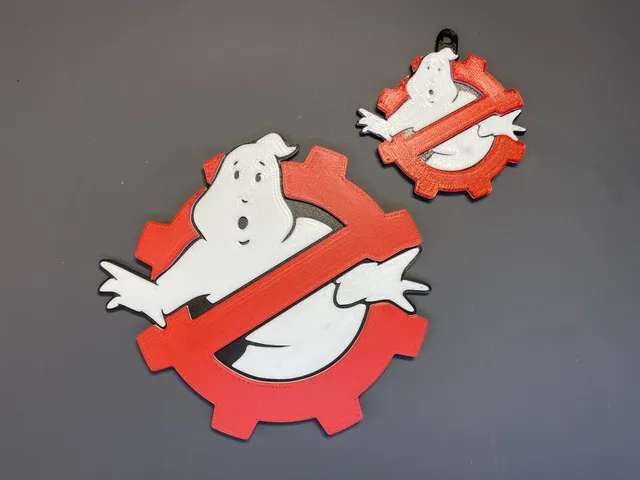 Ghostbusters Engineer Corp Coaster and Keychain