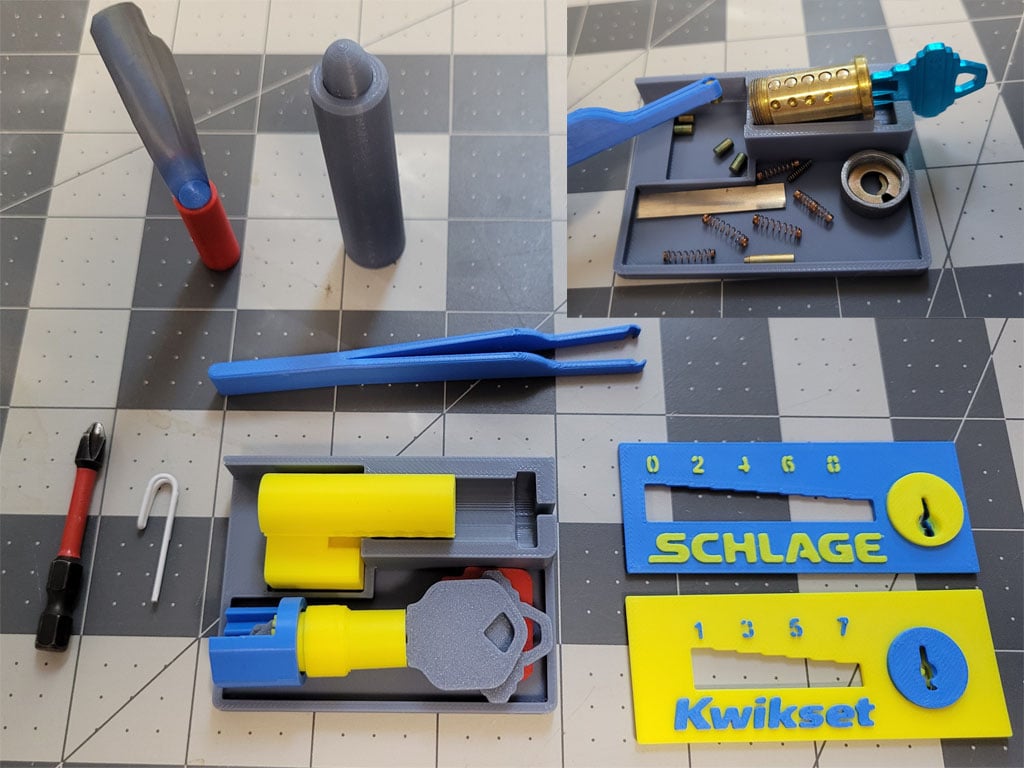 Miniatura 8 do modelo 3D Lock Tool Kit