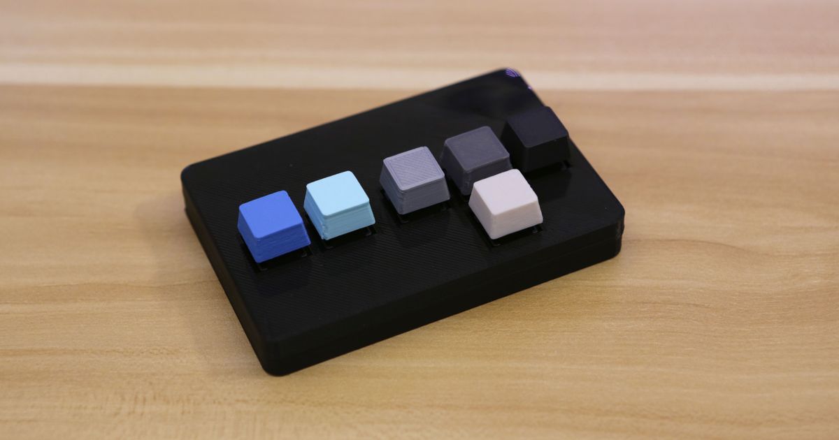 Custom Bluetooth Cherry MX Gamepad by Adafruit Download free STL