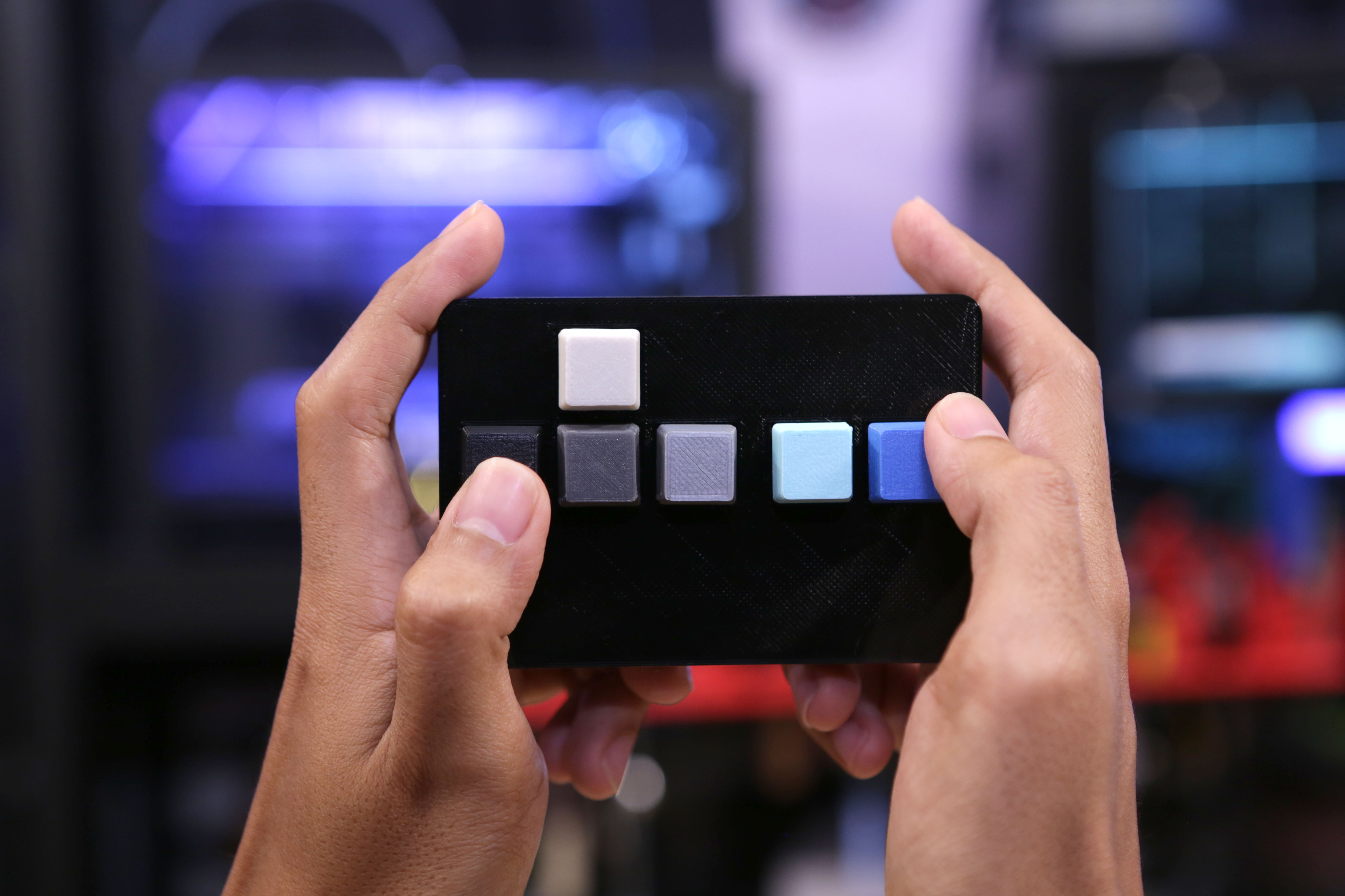 Custom Bluetooth Cherry MX Gamepad by Adafruit Download free STL