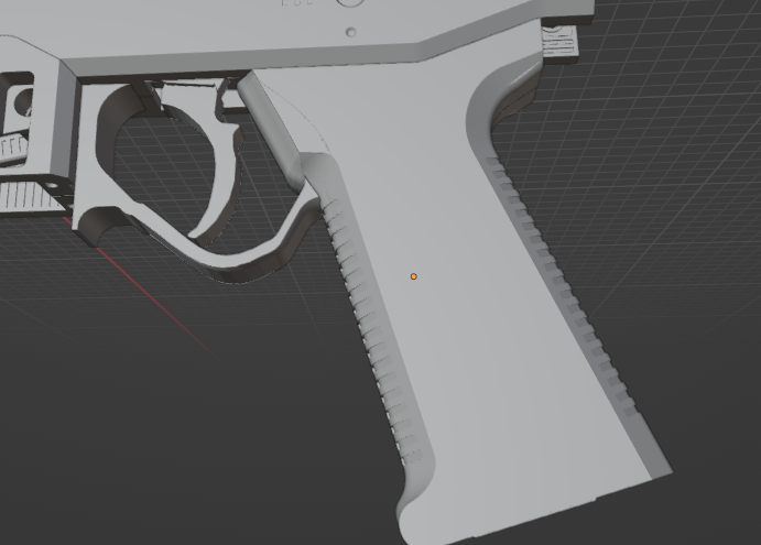 G36 Gearbox grip and trigger guard for the mosquito v1