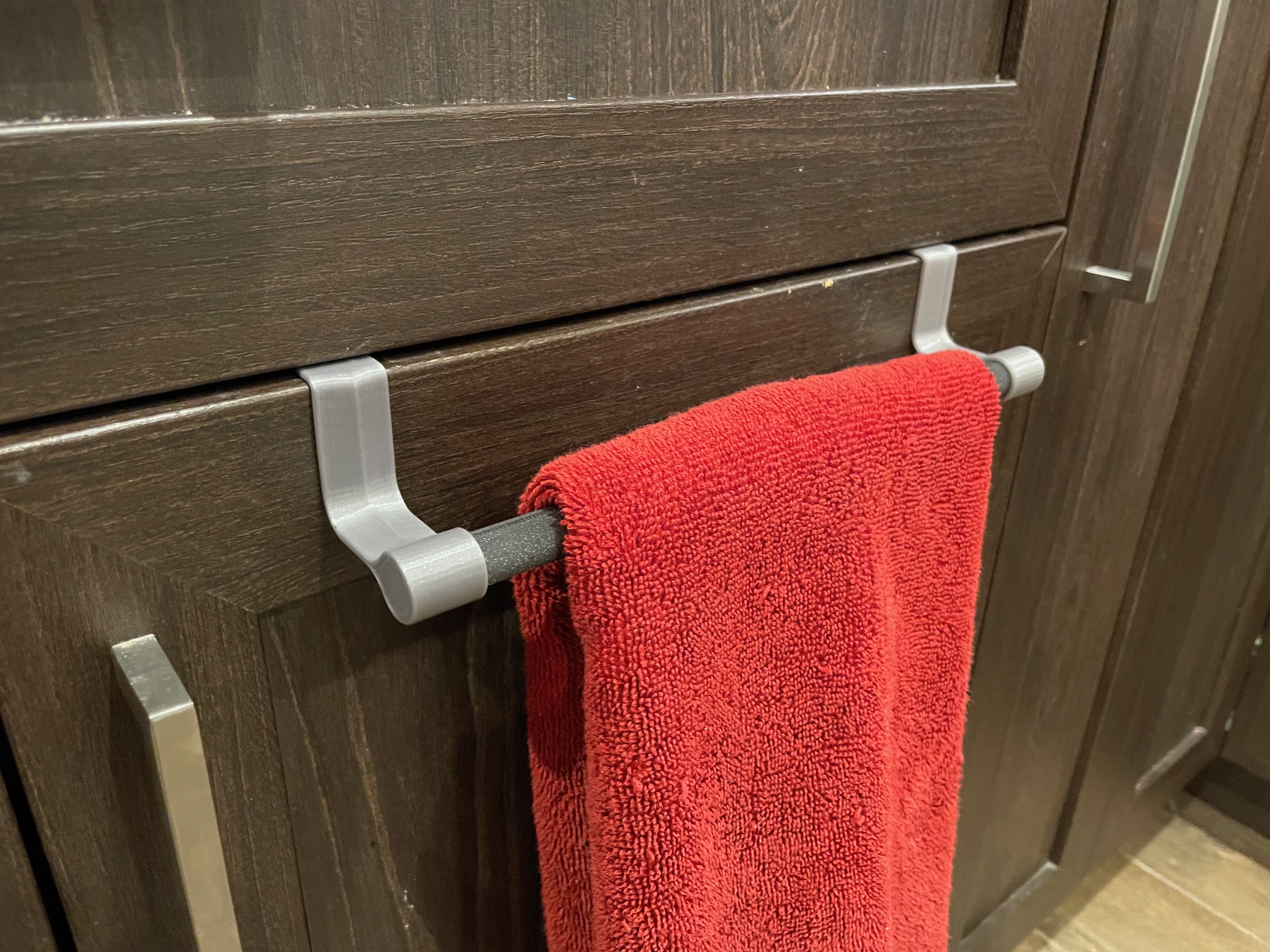 Over Door Towel Bar by Miguel M. Download free STL model