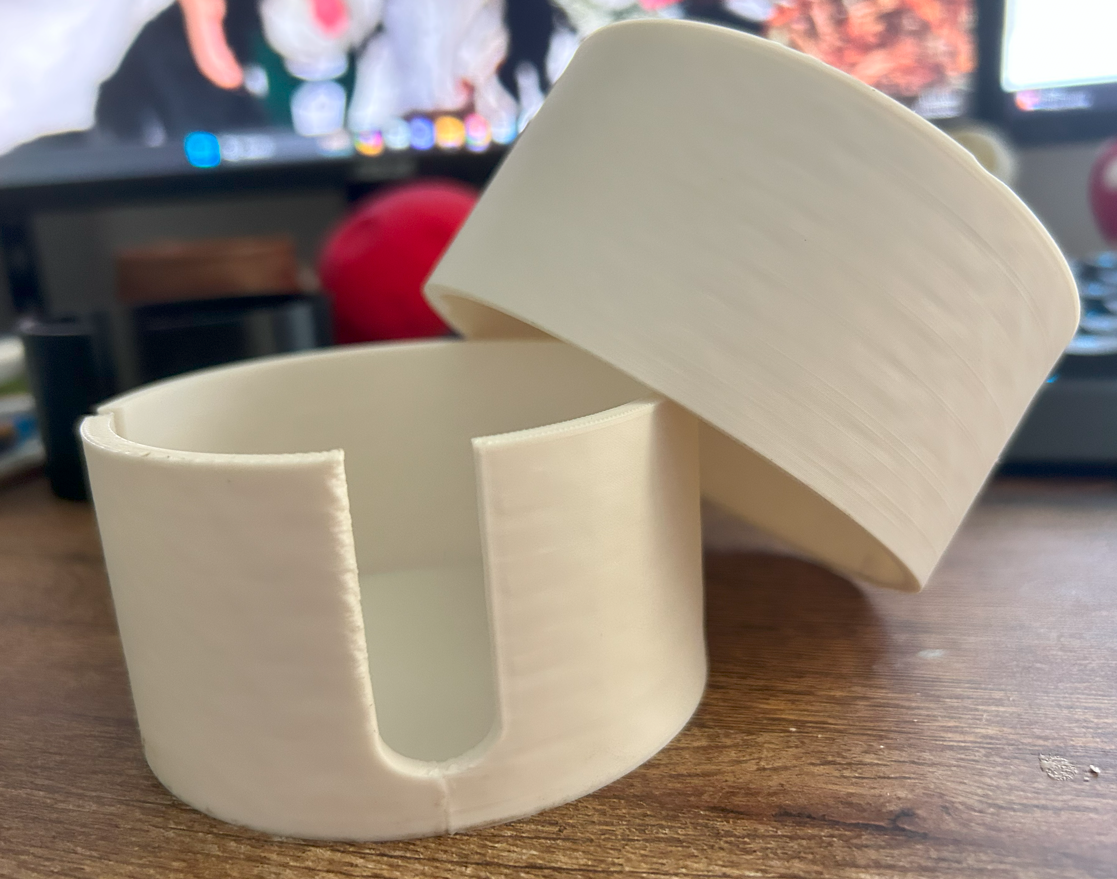 Circle Coaster Holder by LilGriffinArt | Download free STL model ...