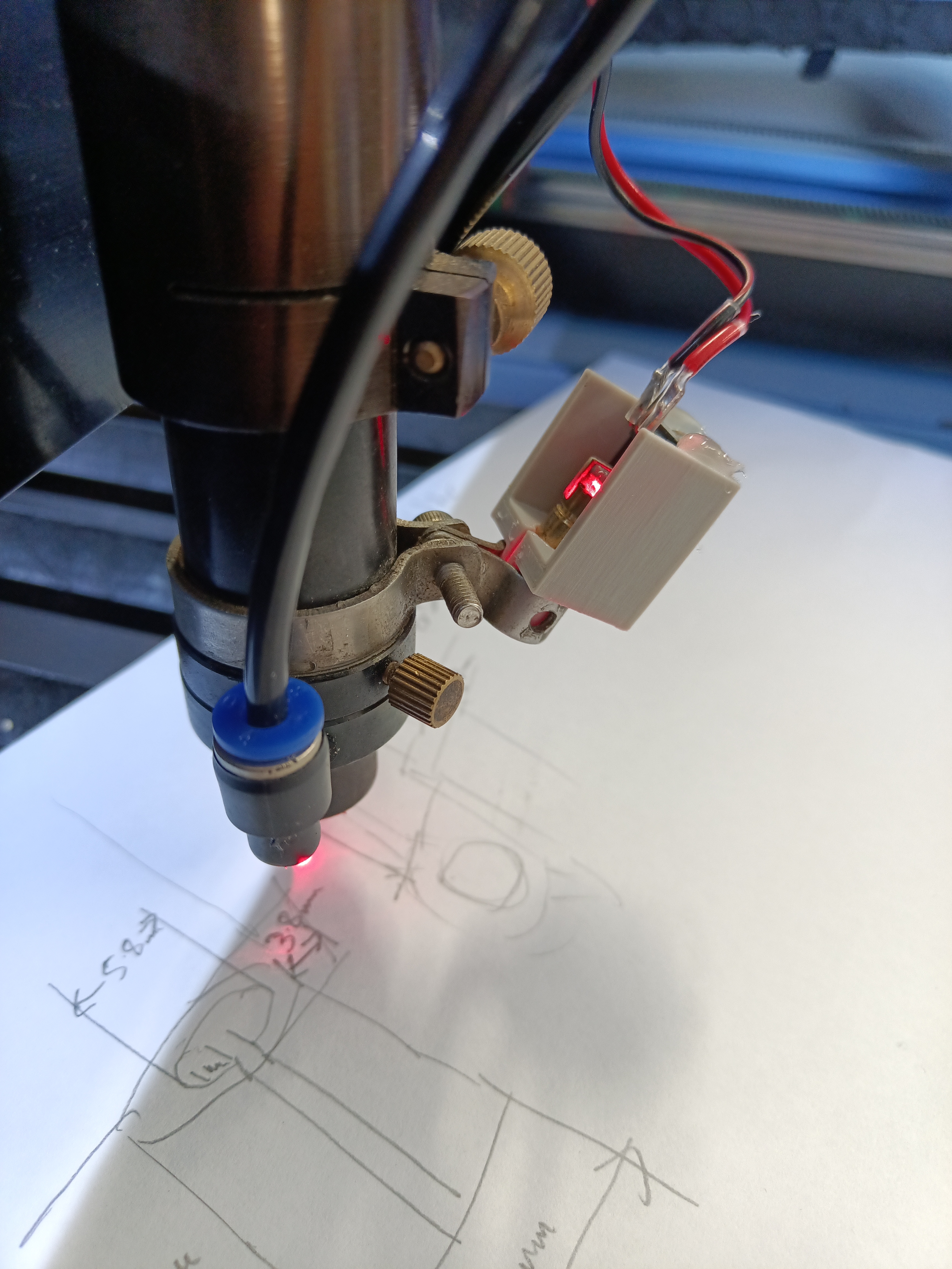 Keyes Laser Module Bracket For 10mm Guide Lasers