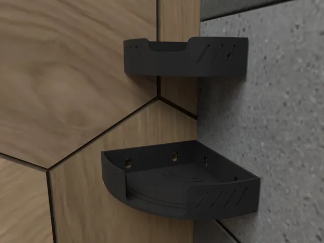 Bathroom corner shelf set