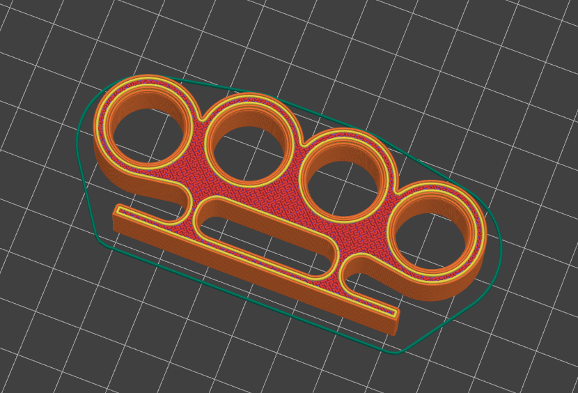 Miniatura 3 do modelo 3D Knuckle Duster - Sword Grip