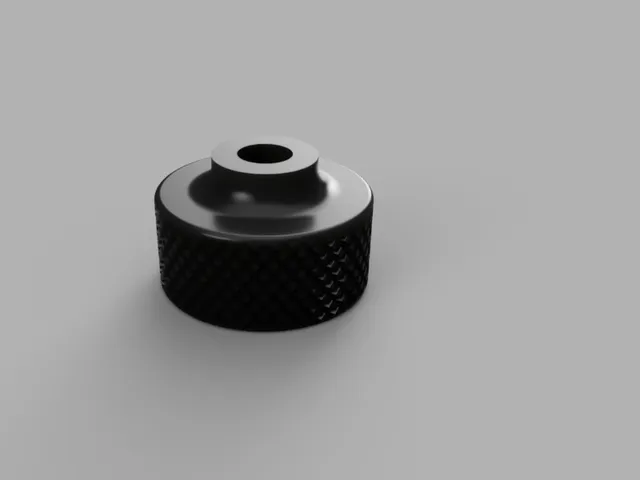 Small bed leveling knob m3 insert