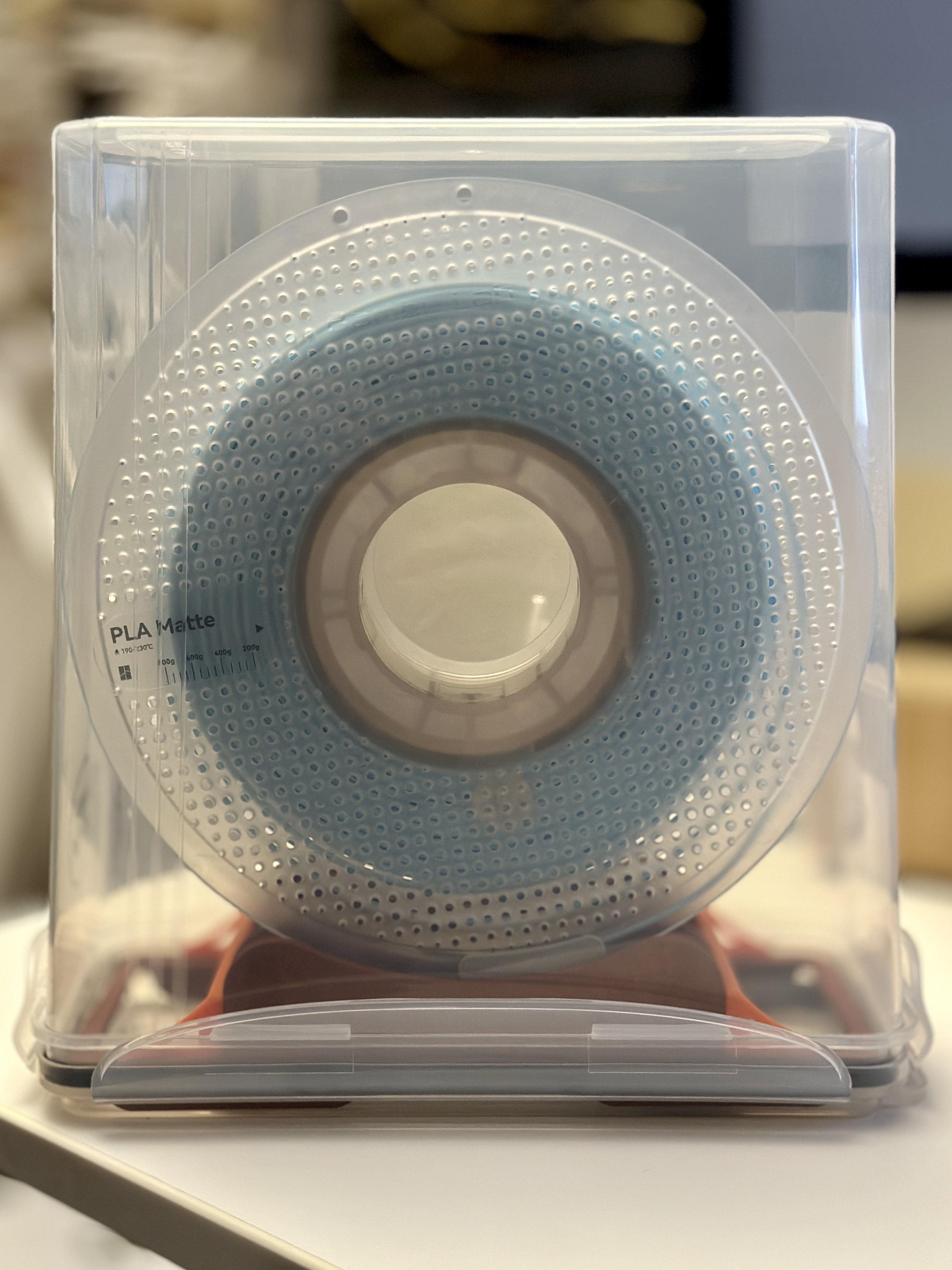 Inverted Filament Dry Box - Plastic House Cereal Container