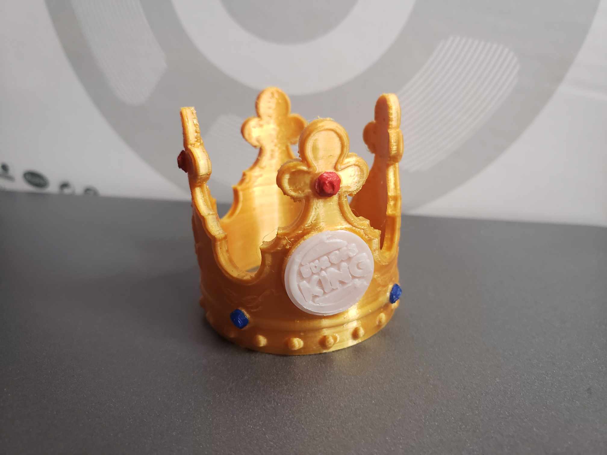 Burger King Crown - Desk Decoration