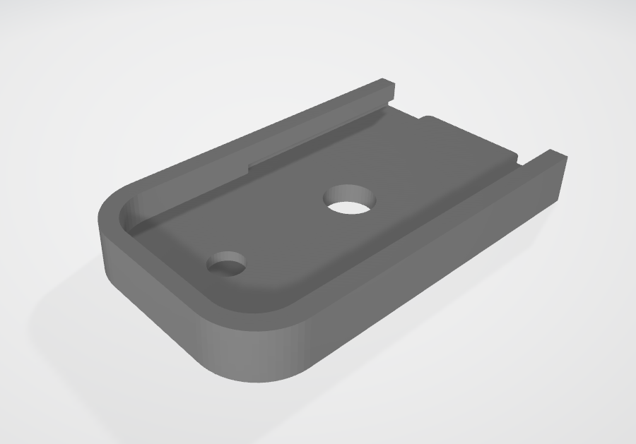 AIRSOFT- VFC MP7 GBBR MAG BASEPLATE