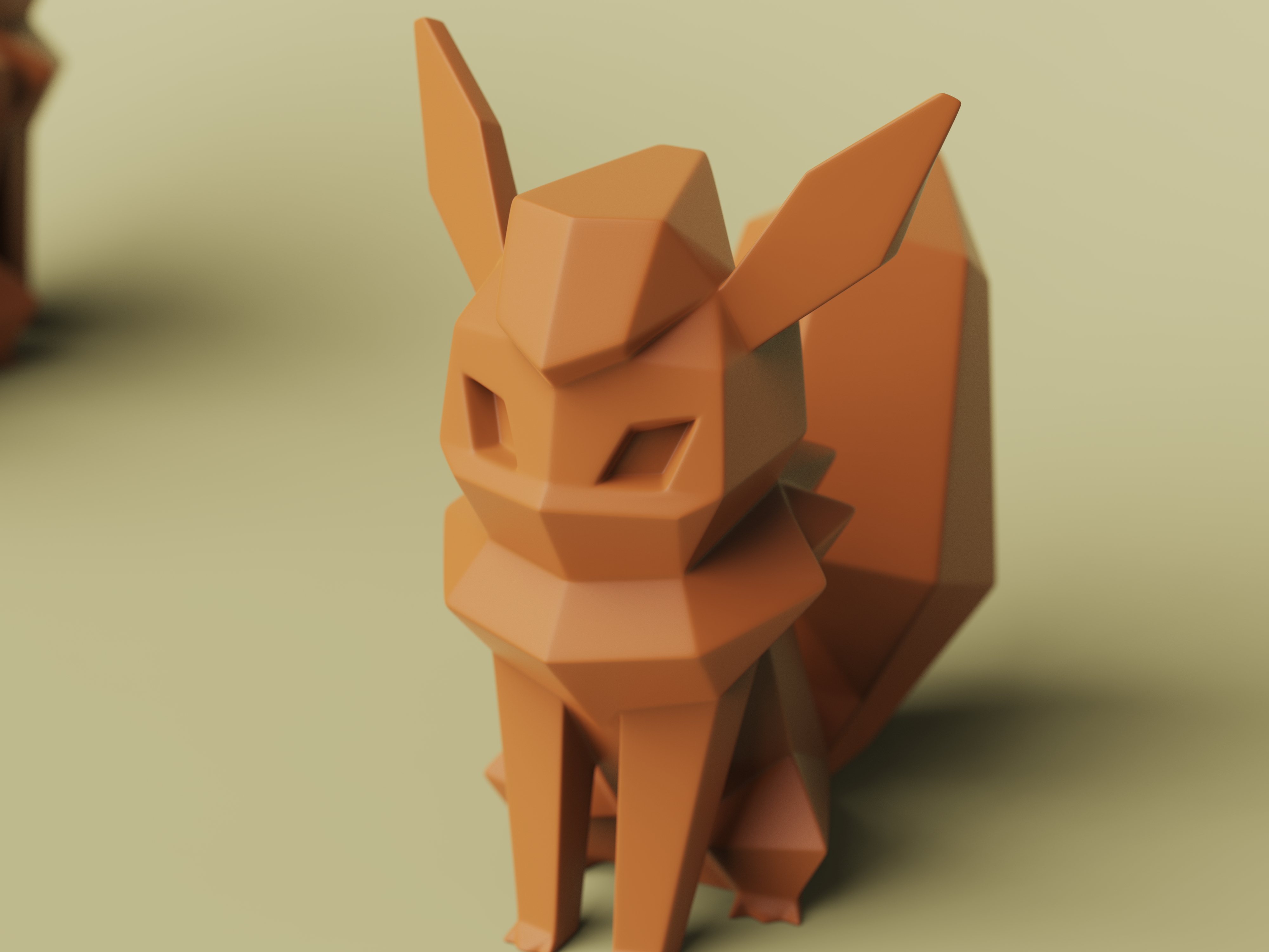 Low-poly Flareon — thumbnail 3