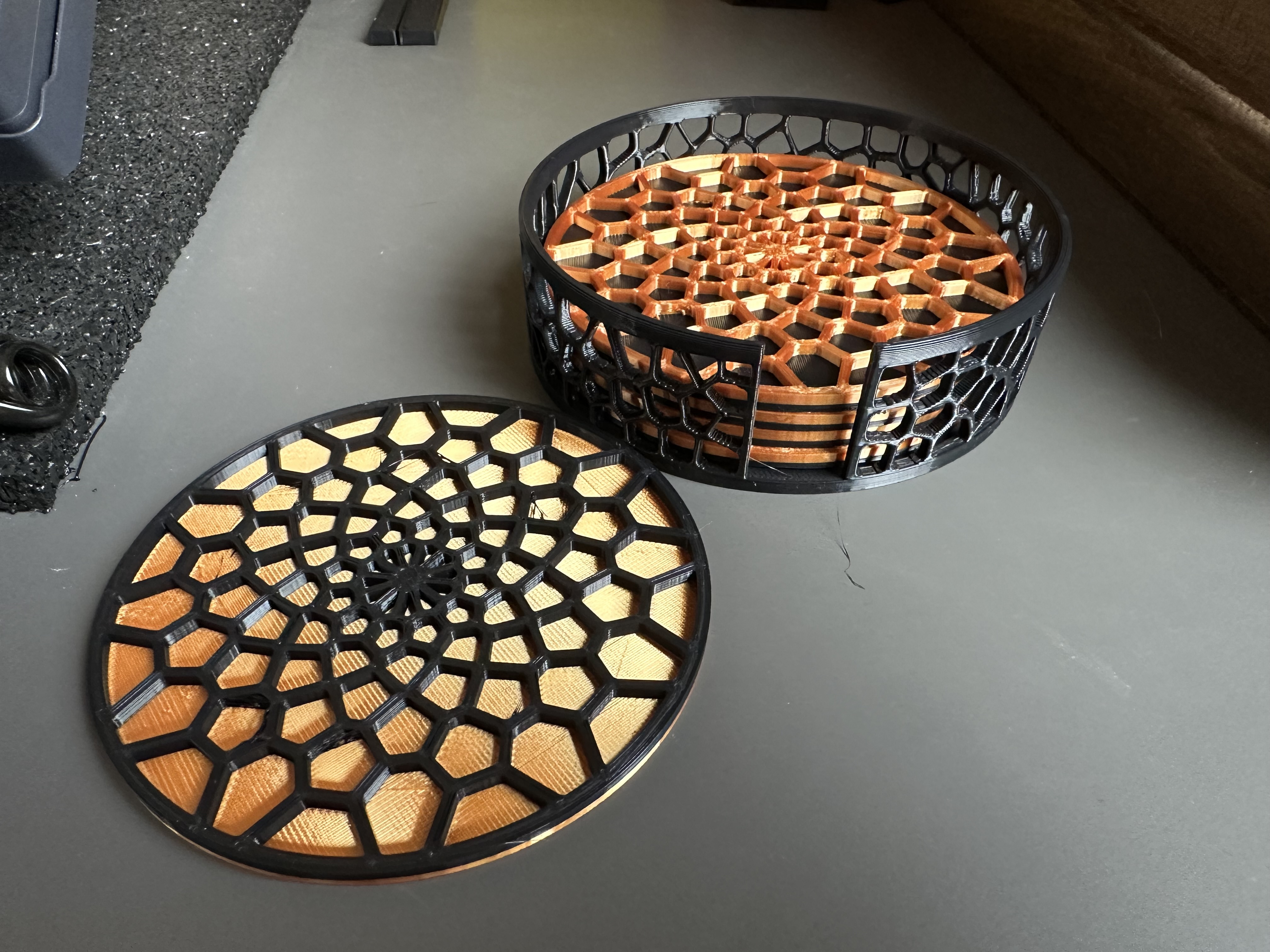 Voronoi Coaster Stand