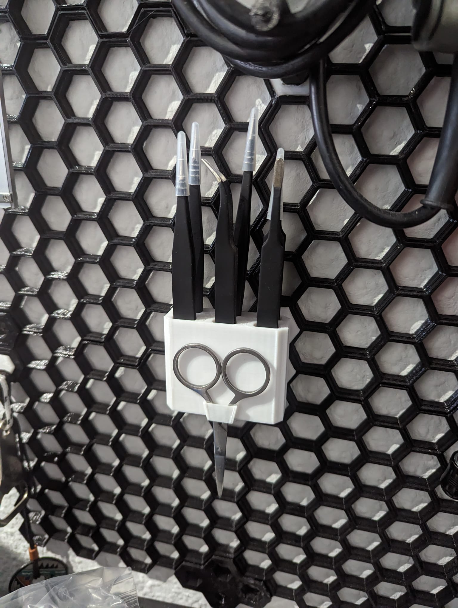 Remix - HSW Tweezer and Scissor holder 3D model thumbnail