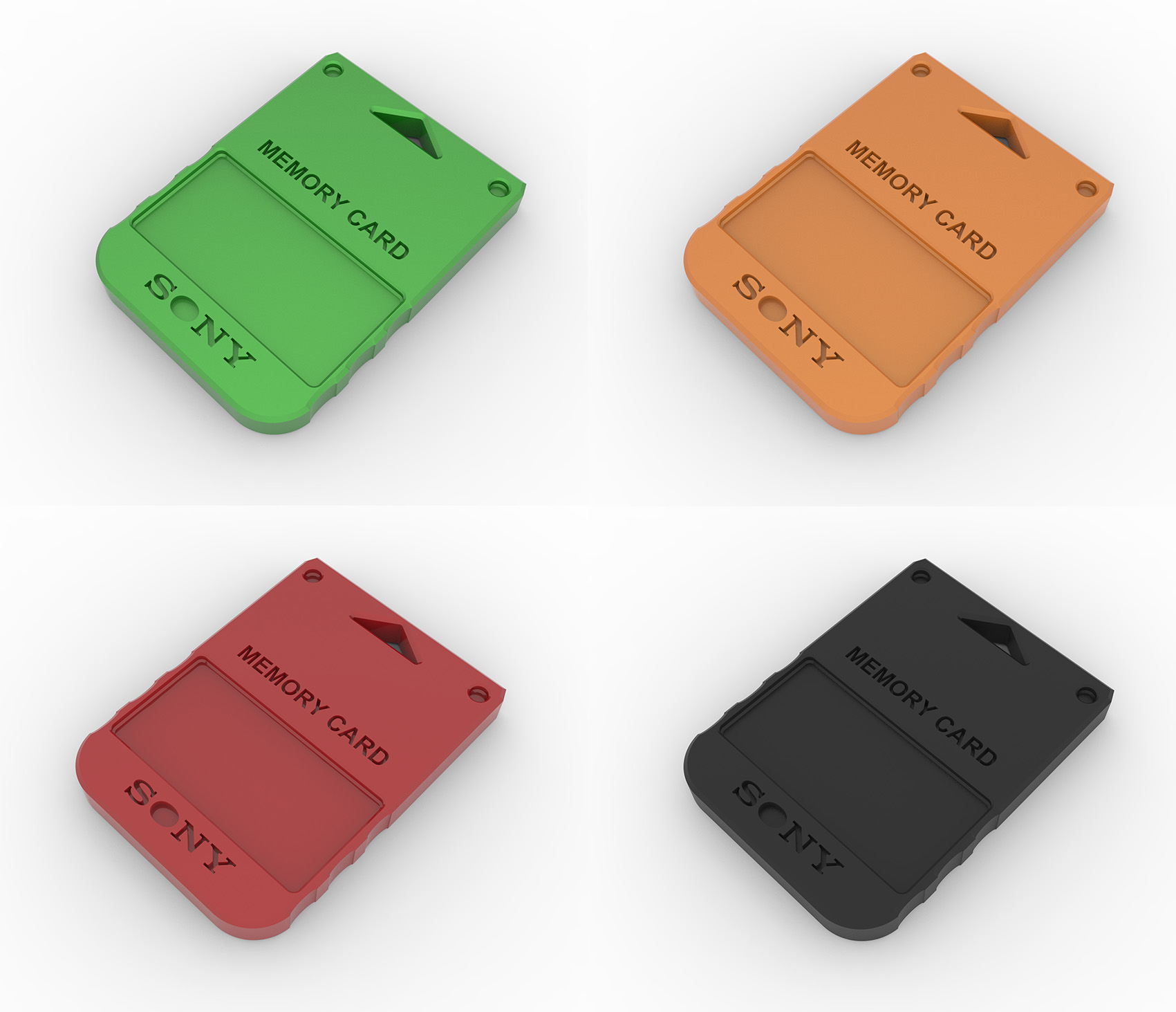 Keychain Memory Card PSX Playstation by Info Sakkez Download free STL