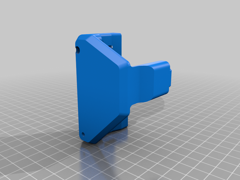 Ender 5 - MGN12H Rail Mount for MicroSwiss DirectDrive Extruder