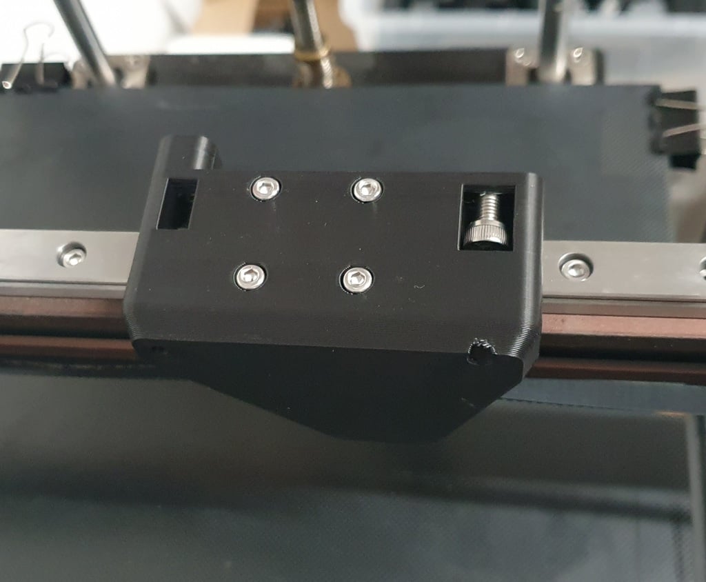 Ender 5 - MGN12H Rail Mount for MicroSwiss DirectDrive Extruder by ...