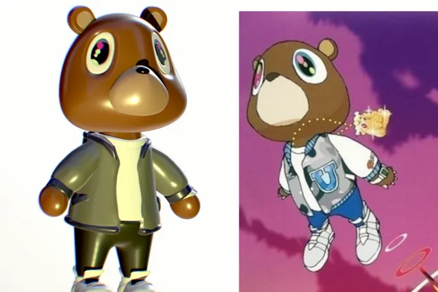 Kanye West Graduation Bear Fan Art