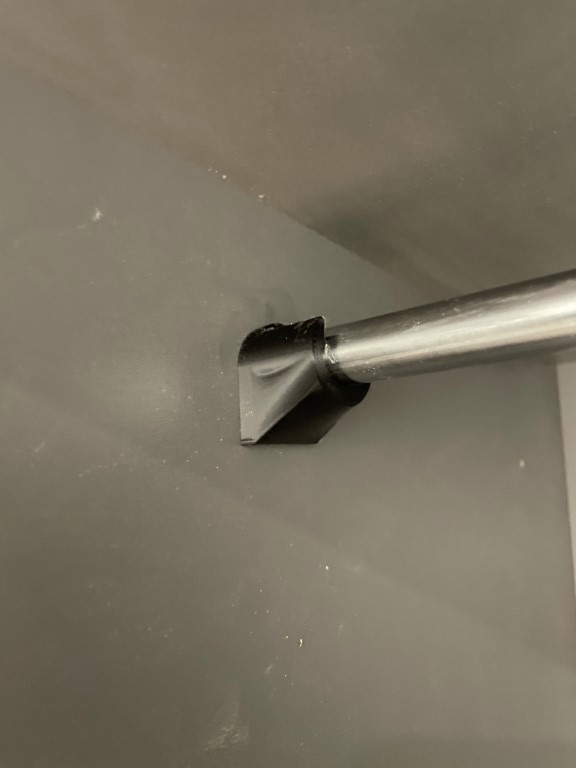 Clothes Rail using 15mm Plumbing Pipe