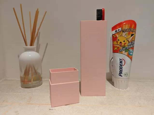 Toothbrush Holder with Lid