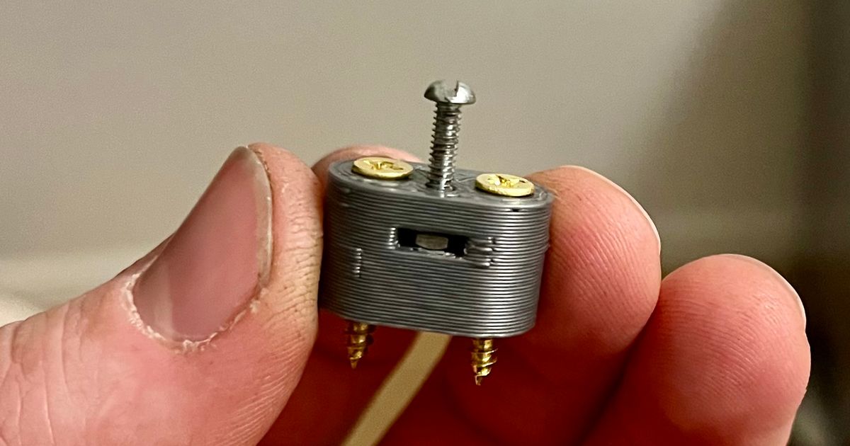 Guitar Pickup Direct Mount by coop Download free STL model