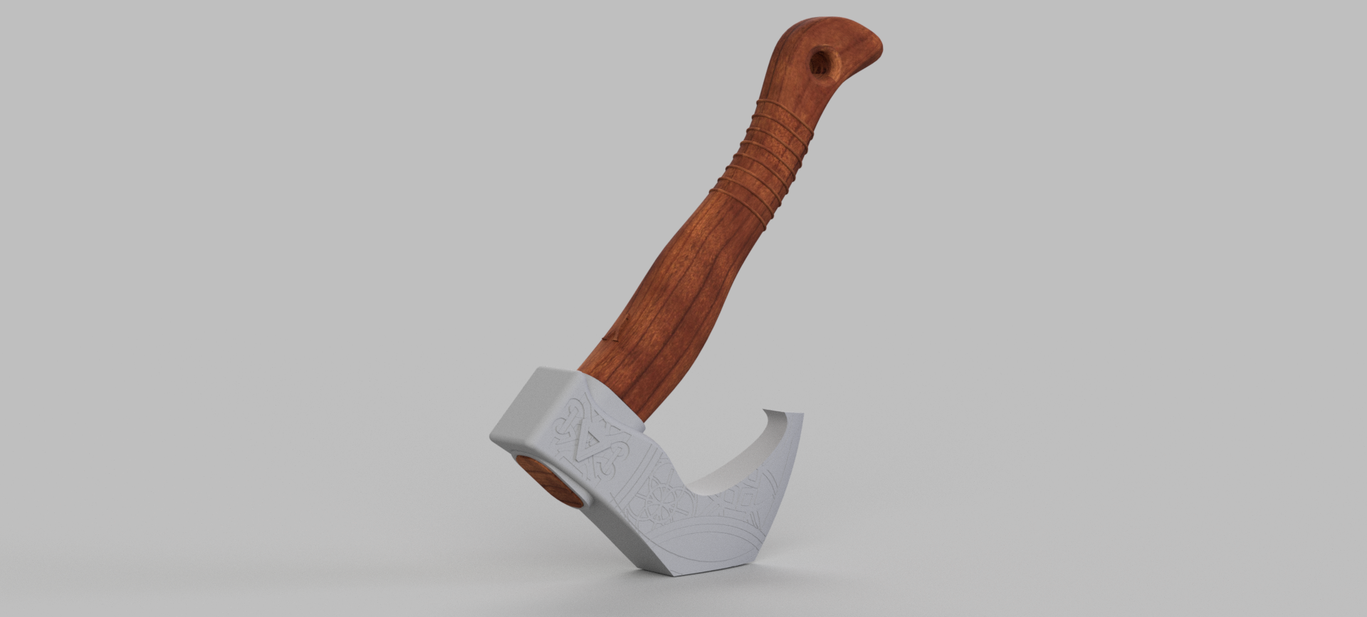 Miniatura 3 do modelo 3D Axe Viking Magnet