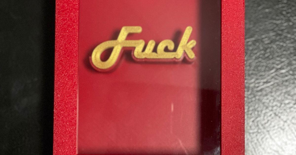 Break Glass in Case of Emergency by East Oak Download free STL model