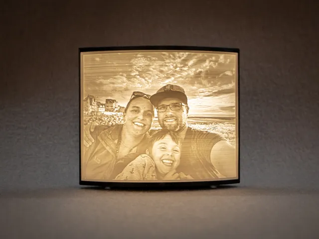 Lithophane LightBox with LED-Strip