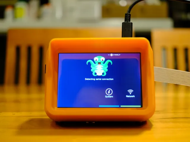 A Raspberry Pi terminal with Pi3 & Waveshare 4" RPi LCD