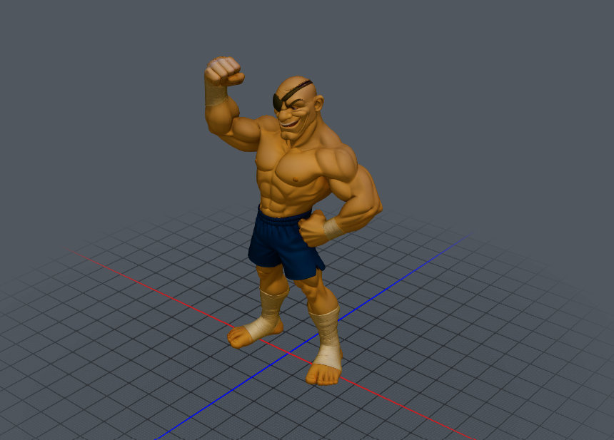 sagat — miniatura 2